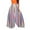 Purple, variant on TSADFHJI Skirts for Women Short Length Ruffled Women's Fashion Casual Stretchy Wide Leg Palazzo Pants Summer Leisure High Waist Beach Wide Leg Pants Loose Comfortable Color Pants Trousers Xxl