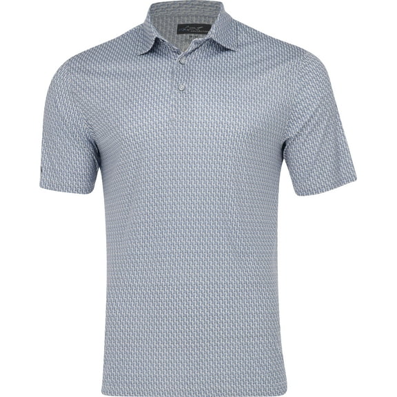 Greg Norman ML75 Wildlife Sky Mist Shirt Men L