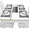 thumbnail image 4 of Ryvnso Placemats Set of 4 Hydrangea Flower View Dining Mats Heat-Resistant Non-Slip Washable Table Mat, 4 of 8