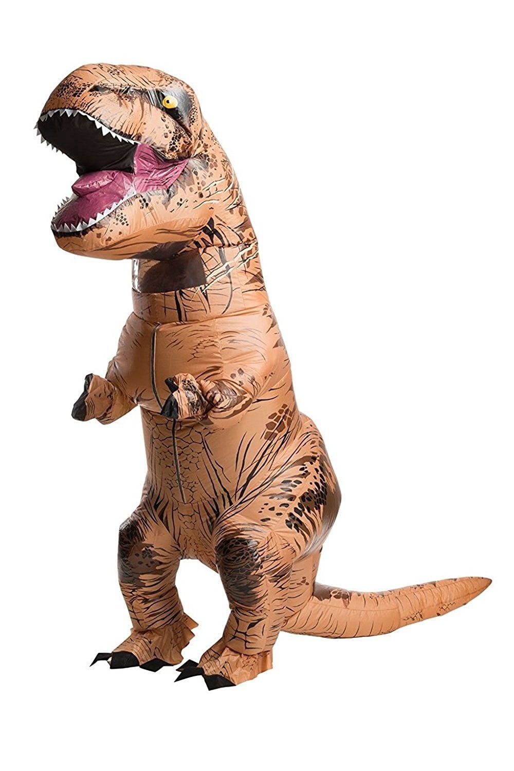 Inflatable T-Rex Dinosaur Costume Adult Fancy Dress Halloween X'mas Blow Up Suit 
