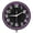 Purple, variant on Vibrant Neon Light Wall Clock for Bar Man Cave Game Room LED Lighting Metal Frame Round Clock Industrial Retro Home Decor Watch