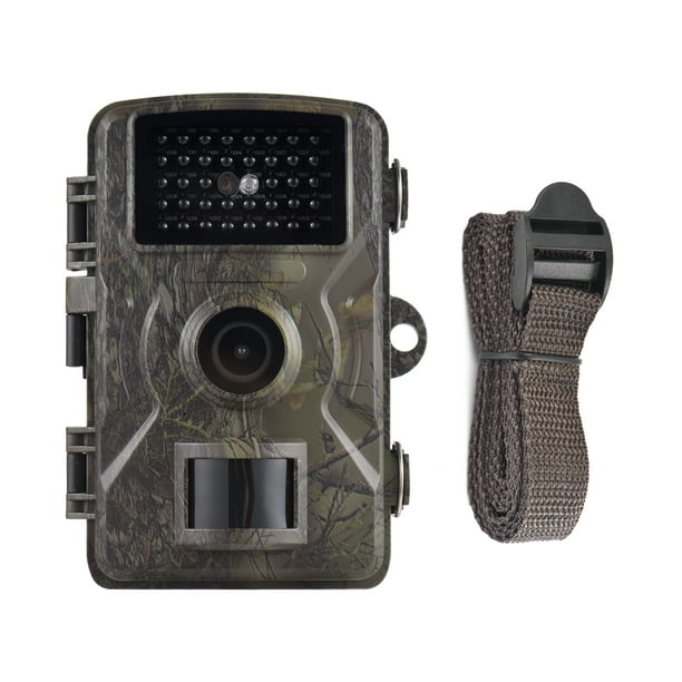 Videocámara Irfora Cámara de rastreo 1080P Cámara de exploración de vida silvestre de 16MP Cámara de seguimiento con pantalla TFT a color de 2.0 pulgadas Tiempo de activación de 0.8 s Admite Irfora Videocámara