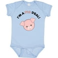 thumbnail image 3 of Inktastic I'm a Pig Deal Cute Pig Pun Boys or Girls Baby Bodysuit, 3 of 5