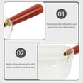 thumbnail image 6 of Homoyoyo Borosilicate Clear Glass Saucepan - 1 Piece Cookware for Cooking and Simmering, 6 of 8