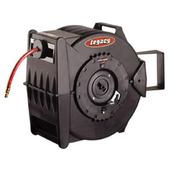 Legacy Mfg. L8310 Levelwind Retractable Hose Reel for Air with 0.38 in. ID x 100 ft. hose