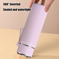 thumbnail image 5 of Premium 316 Stainless Steel Vacuum Insulated Mug - 24hr Hot/Cold Retention, Leak-Proof, One-Touch Open, 500ml Travel Tumbler with Tea Infuser for Office, Gym, Commuting, Gifts, 5 of 6