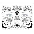 thumbnail image 1 of Day Of The Dead Face Tattoo Stickers Personality Masquerade Funny Makeup Stickers, 1 of 3