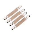 thumbnail image 1 of 4 Clips Elásticos Para Guantes De Acero Inoxidable Para Niños Pequeños, Color Beige, 1 of 6
