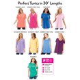 thumbnail image 4 of Woman Within Plus Size Perfect Three-Quarter-Sleeve Scoopneck Tunic, 4 of 6
