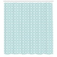 thumbnail image 3 of Ambesonne Galaxy Shower Curtain, Starry Cosmical Space, 69"Wx84"L, Pale Blue White, 3 of 3