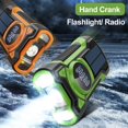 thumbnail image 3 of Mantente preparado con la radio de 5000 mAh: manivela, energía solar,, 3 of 11
