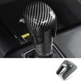 thumbnail image 2 of Furulu Gear Shift Knob Cap Cover Trim For 2018-23 Honda Accord Carbon Fiber Texture ABS, 2 of 5