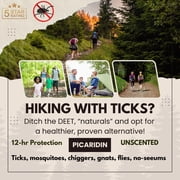 Zone Protects Picaridin Insect Repellent Unscented Bundle; (8) 1oz Mist Spray Plus Refill