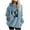 Blue, variant on Womens Fleece Hoodies Cute Heart Dog Claw Printed Sweatshirts Long Sleeve Sherpa Crewneck Velvet Hoodie Winter Warm Pullover Outwears with Pockets
