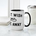 thumbnail image 4 of CafePress - Don't Wish Time Away Large Mug - 15 oz Ceramic Large White Novelty Mug, 4 of 4