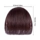 thumbnail image 3 of Pelucas con flequillo para mujer, peluca ondulada suelta con flequillo de cabello humano, flequillo con flequillo natural para niñas y mujeres, cabello artificial., 3 of 3