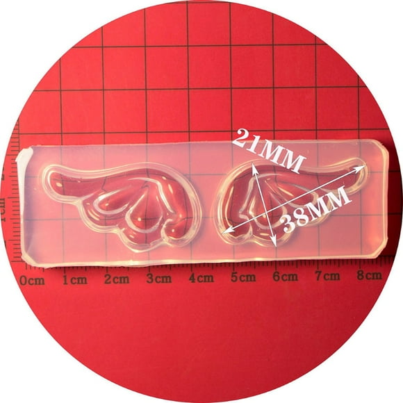 Techinal 3D Angel Wing Silicone Nail Art Mould for Nail DIY Decoration Tools Nails Art Carving Mold Templates Maincure Tool