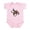 Petal Pink, variant on CafePress - Cowboy 2 Infant Bodysuit - Baby Light Bodysuit, Size Newborn - 24 Months