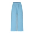 thumbnail image 4 of FNFYFH Clearance Ladies Plus Size Casual Long Linen, 4 of 9