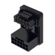 thumbnail image 2 of Conector Giratorio En Ángulo 180 Placa adaptadora de corriente macho a hembra 600W para tarjeta gráfica PCIe5.0 (negro B) Likrtyny Para estrenar, 2 of 8