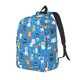thumbnail image 1 of Disketp Cute Dogs Mochila de Lona Estampada, Mochila Escolar de Viaje Ligera para Estudiantes y Portátil-Medium, 1 of 5
