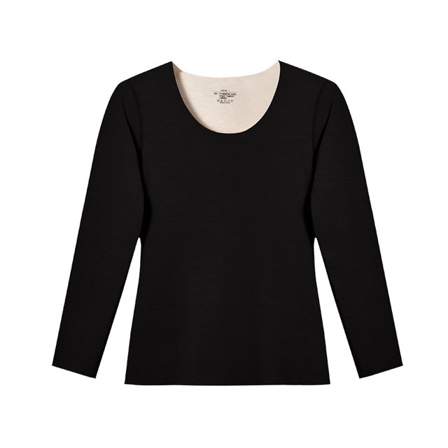 Ropa interior térmica para mujer, ropa de otoño sin costuras para mujer, forro polar, parte inferior gruesa, otoño e invierno, ropa de otoño de una pieza de lana para mujer