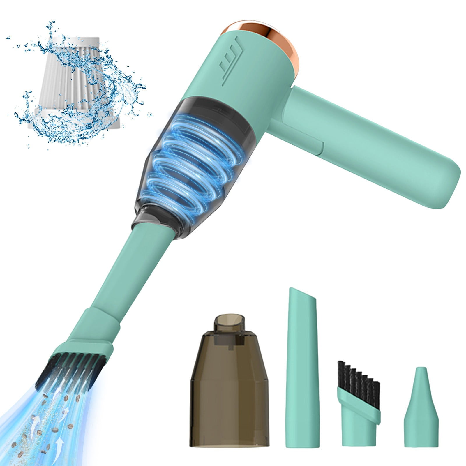 Clearance! YZEGDCH Powerful Stick Vacuum Corded Vacuum Cleaners for Home Use Lightweight Handheld Vacuum for Pet Hair, Hard Floor, Carpet