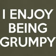 thumbnail image 3 of CafePress - I Enjoy Being Grumpy Dark T Shirt - Men's Classic Graphic Cotton T-Shirt, 3 of 4