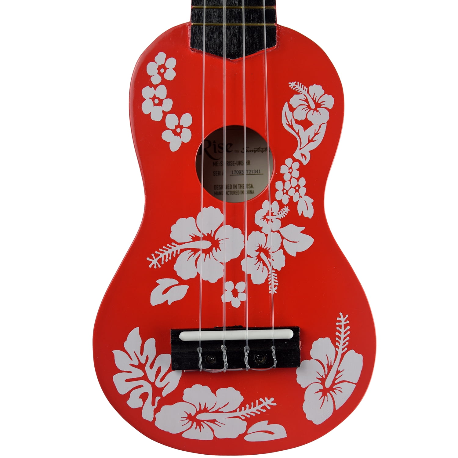 Sawtooth Beginner's Ukulele with Case, Clip on Tuner, Lesson-Chord Guide, Picks and Free Music Lessons