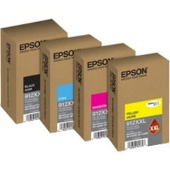 Epson DURABrite Pro 912XXL Original Ink Cartridge, Black, Inkjet, Extra High Yield, 11500 Pages
