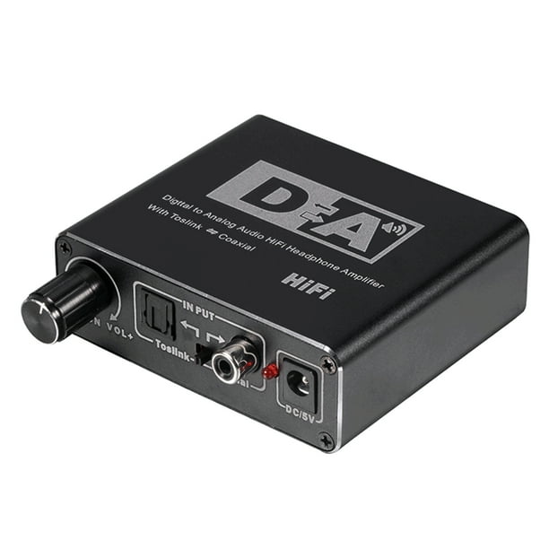 Steren Convertidor De Audio Optico A Analogo Salida Optica