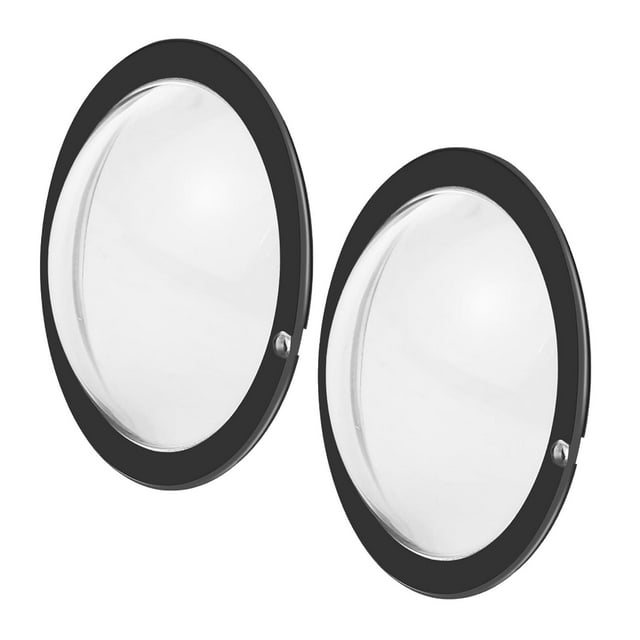 2 Protectores De Lente Doble, Funda De Goma Negra Para Cámara Deportiva Insta 360 One X2 SM SunniMix Protectores de lentes duales