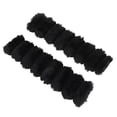 thumbnail image 1 of Almohadilla para cinturón de seguridad negra Unique Bargains de 24 cm, cojín para correa de cinturón de seguridad, acolchado para hombros, 2 piezas, 1 of 6