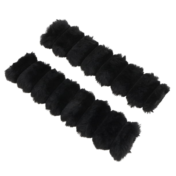 Almohadilla para cinturón de seguridad negra Unique Bargains de 24 cm, cojín para correa de cinturón de seguridad, acolchado para hombros, 2 piezas