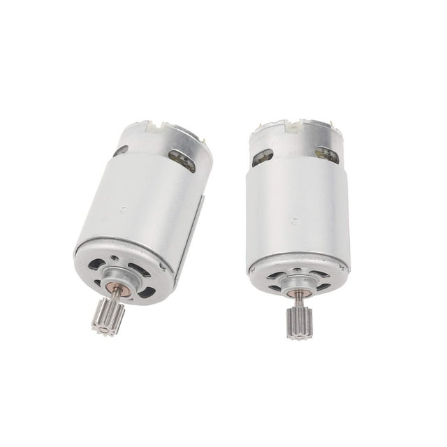 2 PCS 550 40000RPM Motor eléctrico de 12 voltios Alta velocidad RS550 12V Accesorios de caja de cambios de motor para ruedas eléctricas Los niños viajan en piezas de automóviles