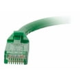 thumbnail image 2 of C2G 6IN Cat6a Snagless Unshielded (UTP) Network Patch Ethernet Cable-Green - Patch cable - RJ-45 (M) to RJ-45 (M) - 6 in - UTP - CAT 6a - molded, snagless, stranded - green, 2 of 3