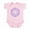 Petal Pink, variant on CafePress - Flower Of Life Infant Bodysuit - Baby Light Bodysuit, Size Newborn - 24 Months