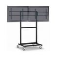 thumbnail image 3 of Cotytech Adjustable Ergonomic Mobile Dual TV Cart for 32 inch - 46 inch, 3 of 3