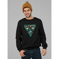 thumbnail image 2 of Golden Coast Surfing Paradise Sweatshirt Men -Image by Shutterstock, Male Large, 2 of 4