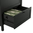 thumbnail image 6 of Mayfield Bookcase with Drawers in Vintage Black and Reclaimed Pine, 6 of 10