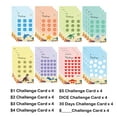 thumbnail image 4 of 32pcs Savings Challenge Trackers for Kids Money Saving Wallet Budget Savings Cards for Cash Envelope - 5.9 x 3.4 Inch, 4 of 4