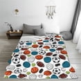thumbnail image 5 of Pofeuu Color Balls Print Ultra-Soft Micro Fleece Blanket,for Bed Or Sofa,All Season Throw Blankets Flannel Blanket-80"x60", 5 of 7