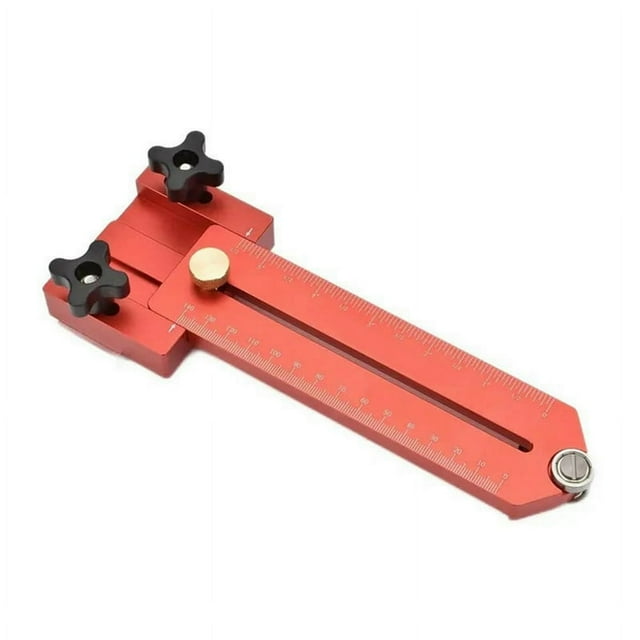 Dsseng Thin Rip Jig Extended Table Saw Jig Guide Table Saw Accessories for Making Repetitive Narrow Strip Cuts-140mm