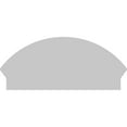 thumbnail image 5 of Ekena Millwork 32"W x 14-7/8"H x 2-3/4"P Segment Arch 4 Spoke Architectural Grade PVC Combination Pediment, 5 of 7
