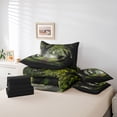 thumbnail image 5 of Feelyou Mystic Jungle Tree Bedding Comforter Set 7-Piece for Kid, Rustic Farmhouse King Bedding Sets, Dreamy Fairy Tale Reversible Bed Sheets, Luxury Bedroom Decor, 5 of 7