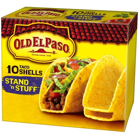 Old El Paso® Stand 'n Stuff® Taco Shells 10 ct. Box - Walmart.com