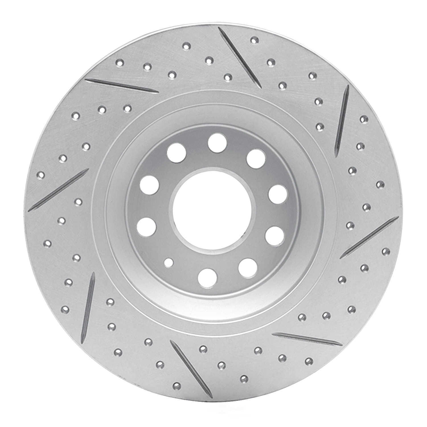 Dynamic Friction Company 830-73082L DFC Geoperformance Rotor - Drilled and Slotted
