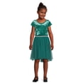 thumbnail image 5 of George Girls Velour Tutu Dress, Sizes 4-16, 5 of 5