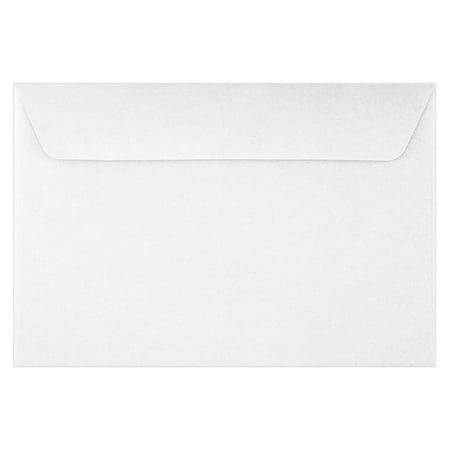 UPC: 0848614016754 | 6 x 9 Booklet Envelopes – 24lb. Bright White (50 Qty)