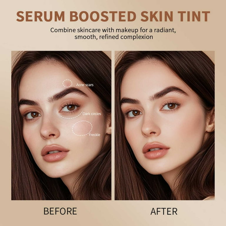 SDOHIG Foundation Tint Contour Stick Beauty Balm Foundation Stick Full Coverage Skin Tint Makeup